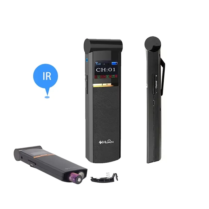 Press Meeting Conference Audio Digital Simultaneous Interpretation Translation System 4/8/12/16CH 3.5mm Stereo
