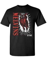 Melvins-Camiseta de algodón para hombre, Camisa de corte Regular, 1