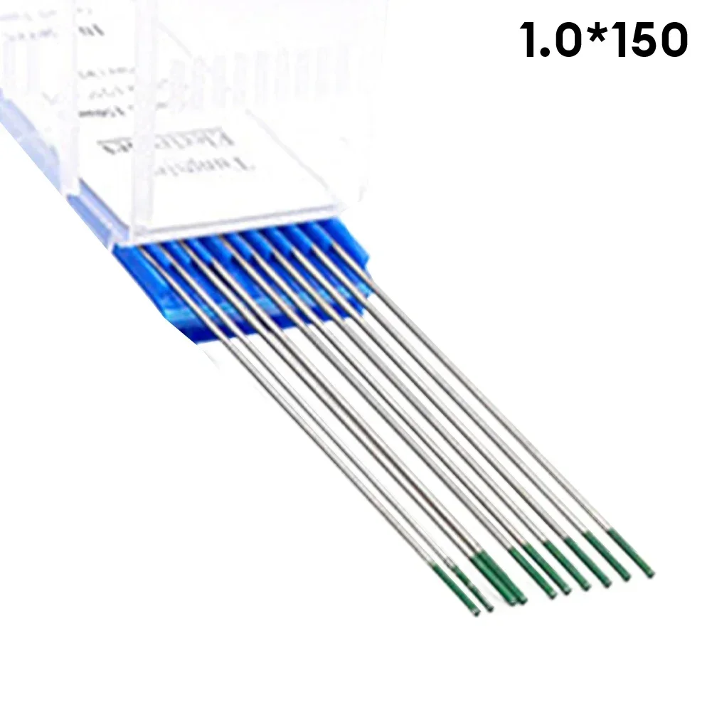 10pcs Tungsten Electrodes Professional Welding Thoriated Tig Rod 150*1.0mm 1.6mm 2.4mm 3.2mm Lanthanum Tungsten Electrode