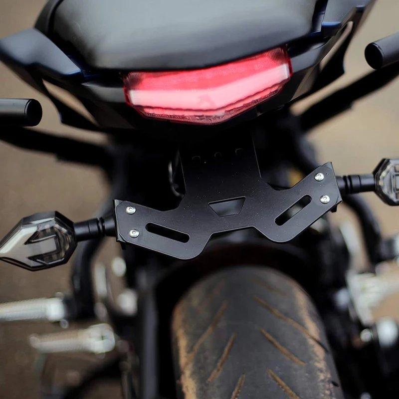 

MT15 License Plate Holder For Yamaha MT-125 MT-15 MT 125 2018 19 2020 2021 2022 MT125 Fender Eliminator Moto PartTail Tidy Light