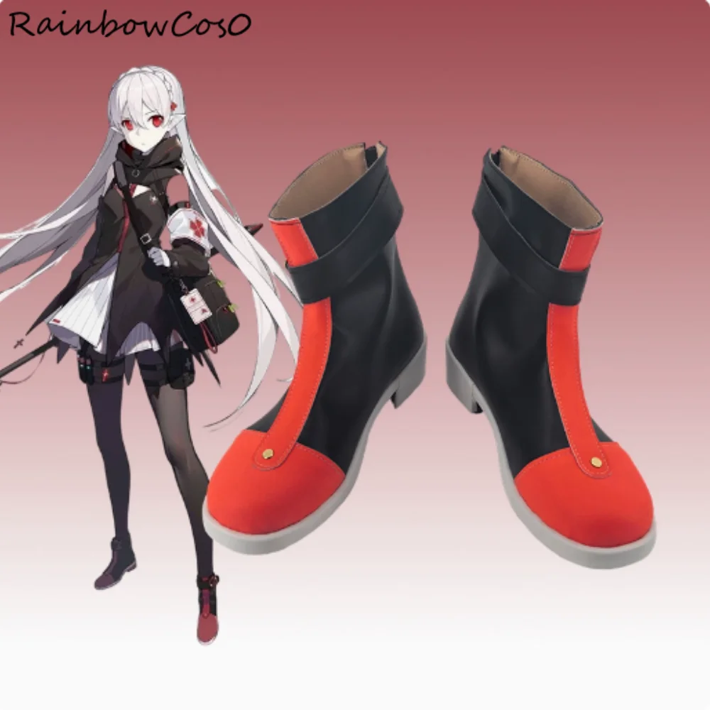 

Warfarin Arknights Cosplay Shoes Boots Game Anime Party Halloween RainbowCos0 W4757