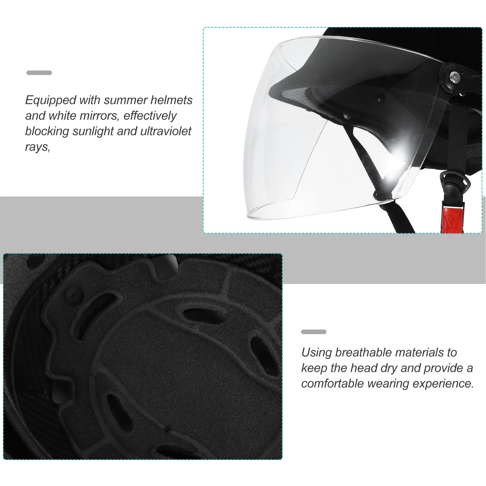 قبعة واقية لركوب الخيل والفروسية، قبعة أمان متينة مع مقاس قابل للتعديل للمراهقين #3