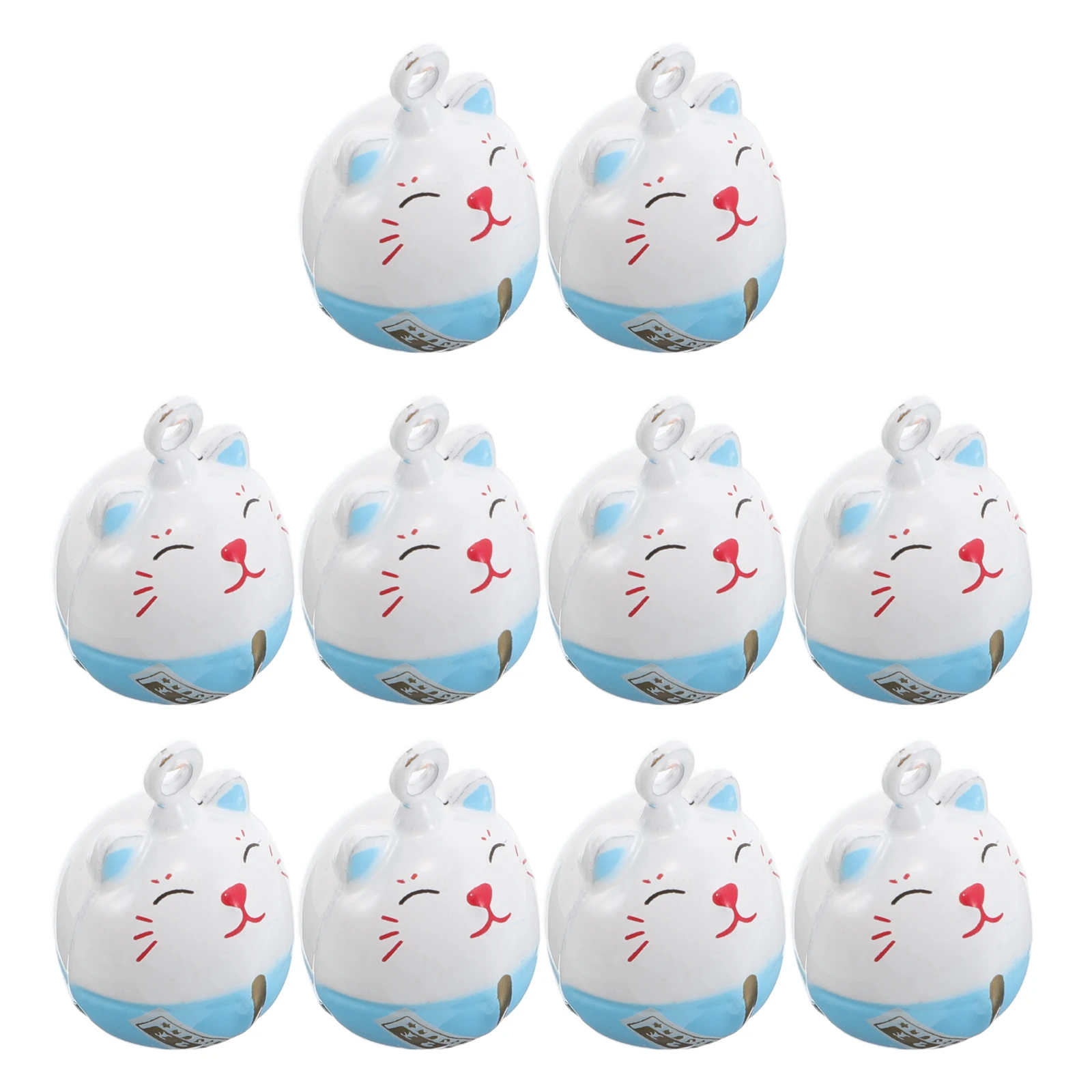 

10 Pcs Chicken Bell Pendant Iron Lucky Bells Animal Pendants Small Vintage Decorative Mini Bells Keychain Accessories Craft
