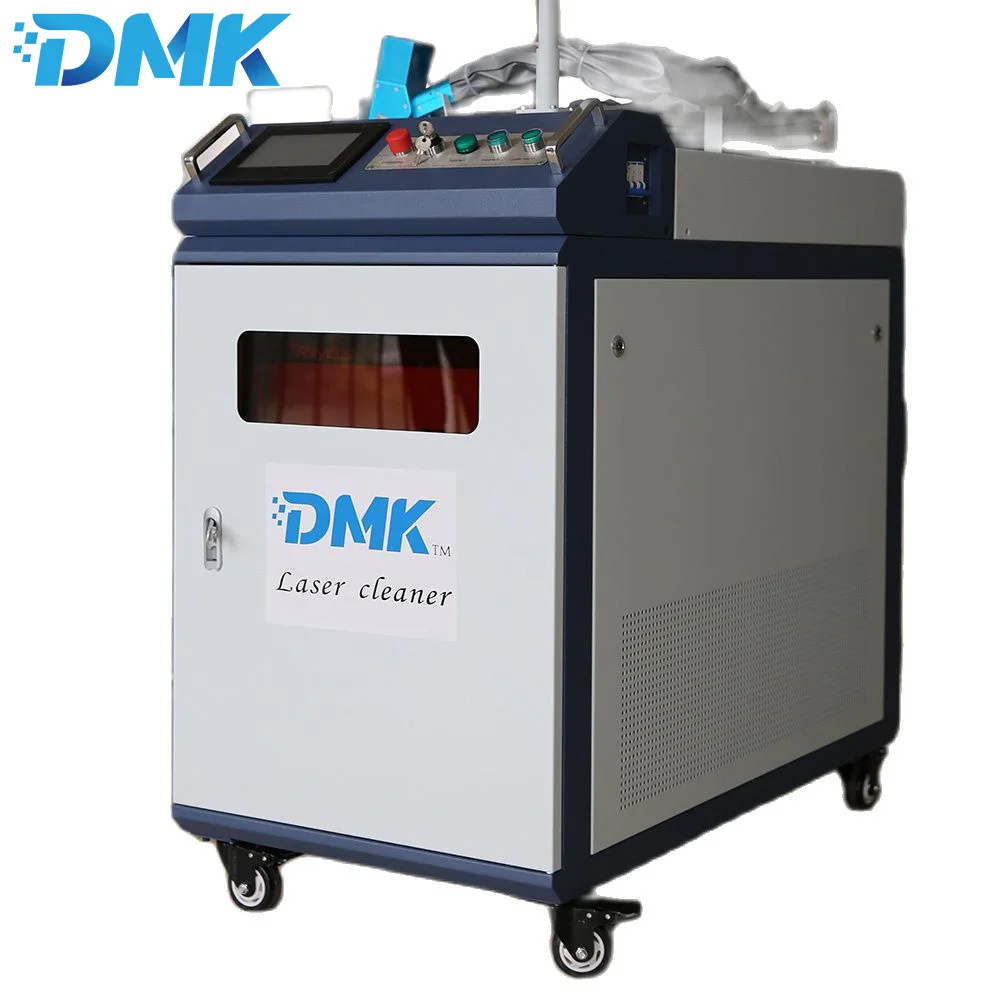 DMK CW Công Nghiệp 1500W Laser Vệ Sinh Máy Laser Derusting Laser Sơn Bụi Lớn Diện Tích Sợi Laser Vệ Sinh Máy