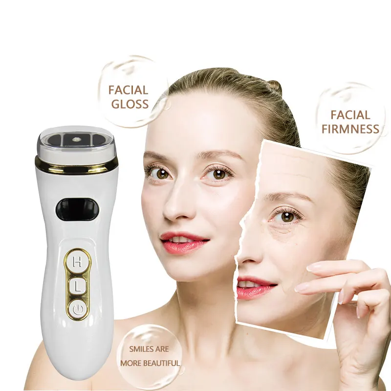 Mini Ultrasound Radio Frequency Instrument EMS Microcurrent Facial Beauty Machine Skin Care Firming