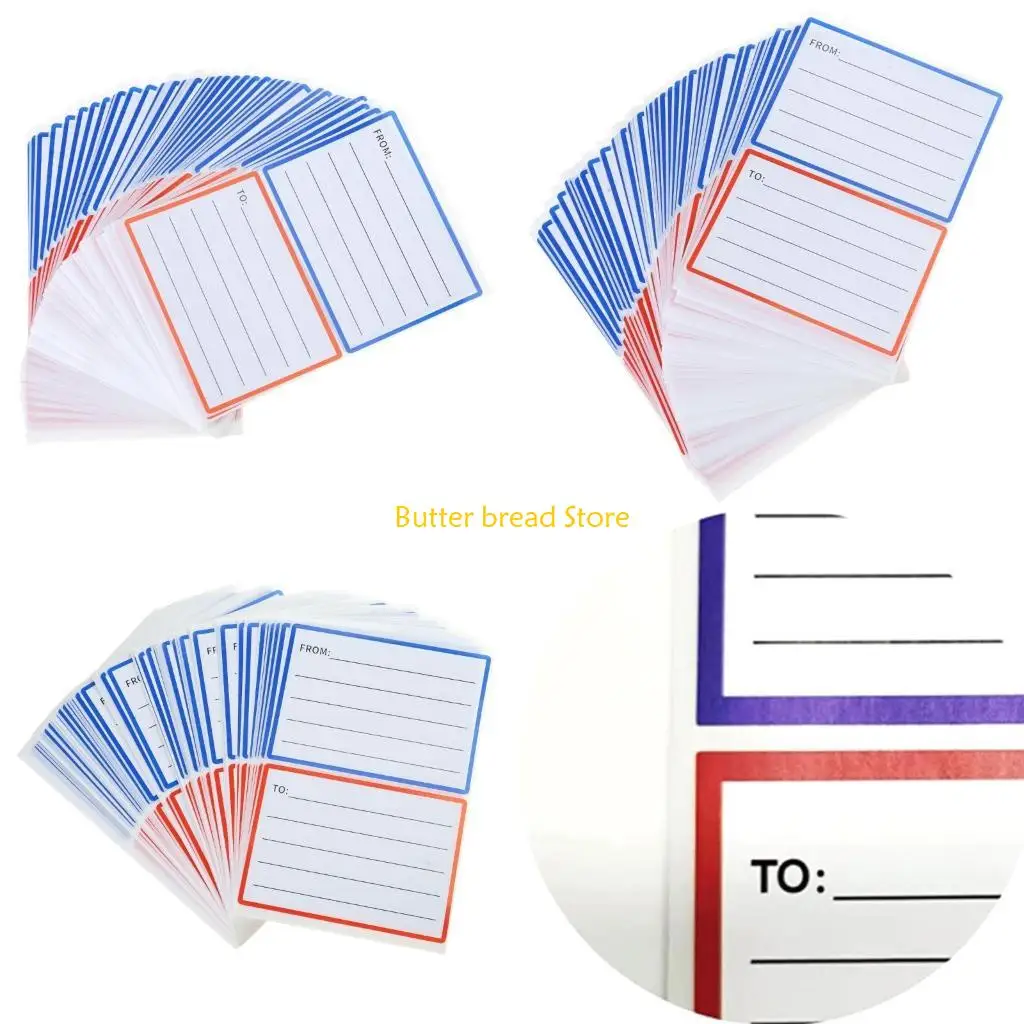 W89C 50/100/240 Sheets from/to Address Mailing Blank Labels for Office Mail Address Label Sticker Mail Shipping Labels