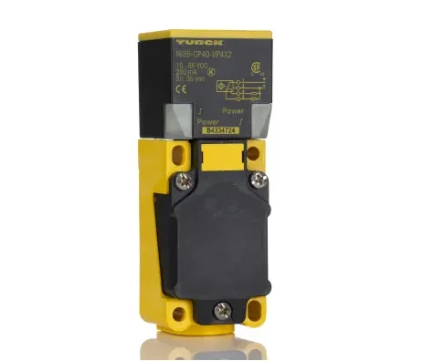 

Turck NI35 - CP40 - VP4X2 Inductive Sensor | 35mm Range, PNP, Uprox+, IP68 for Harsh Industry
