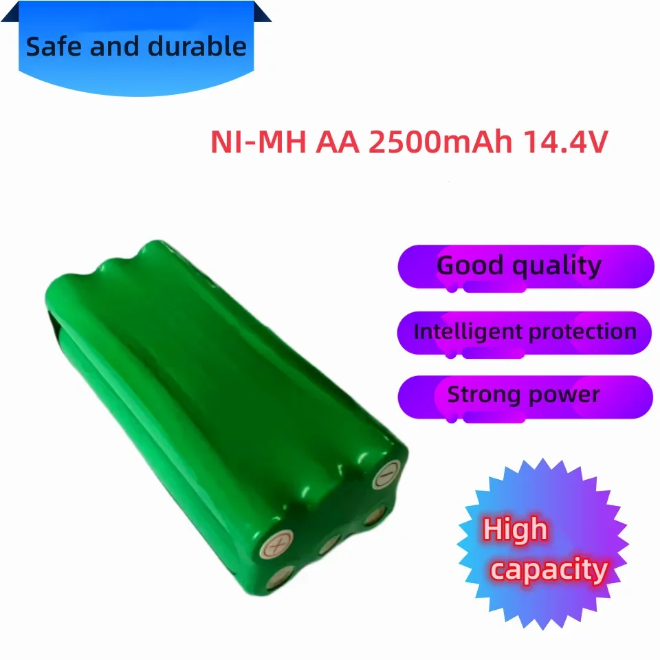 14.4V NI-MH Battery Pack 2500mAh suitable For Robot Vacuum Cleaner LiberoV-M600/M606 v-BotT270/27