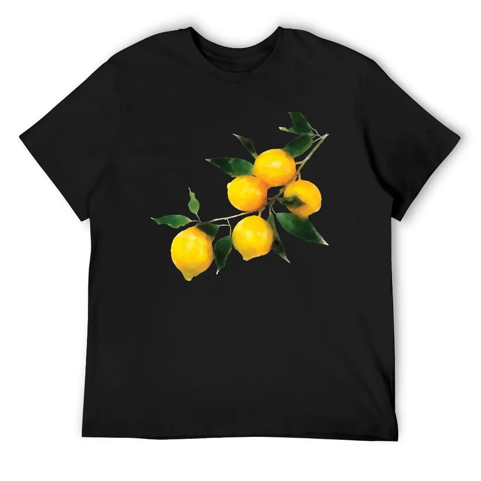 

Watercolor Orange Yellow Lemon T-Shirt animal prinfor boys graphic t shirt vintage mens designer t shirt