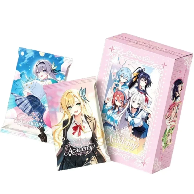 Genki Parade Vol.5 Genki Academy Anime Collectible Trading Cards Waifu Booster Box ACG Character Hobby Collection Fan Gifts TCG