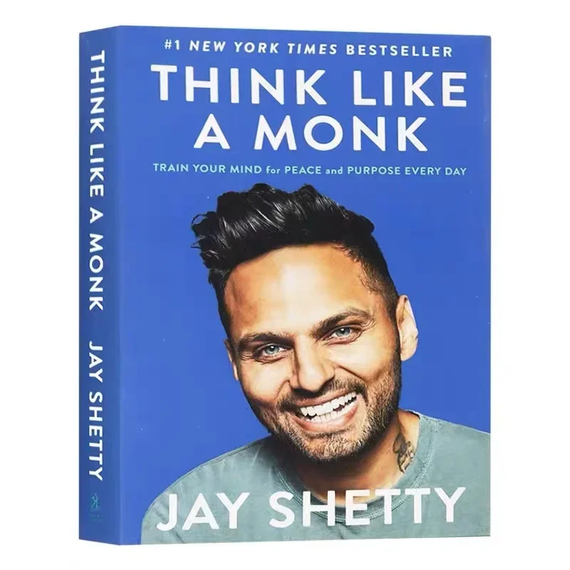 Think Like A Monk By Jay Shetty Train Your Mind for Peace and Purpose Every Day English Novel Paperback