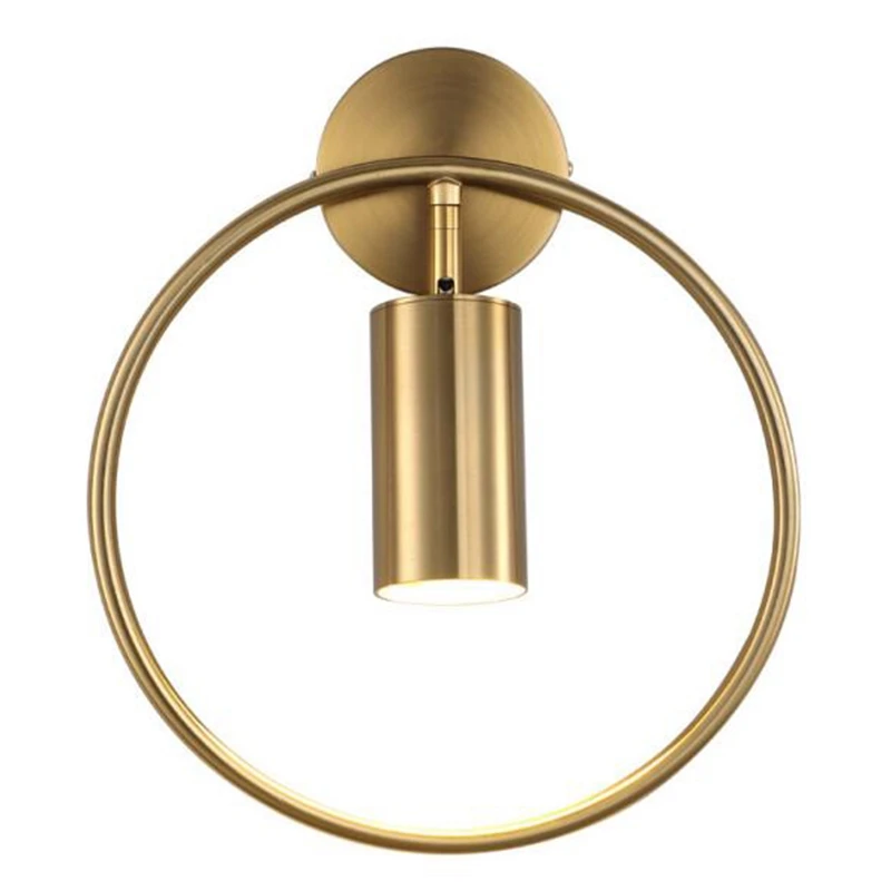 

Modern LED Wall Lamp Bedroom Bedside Wall Lamp Lighting Indoor Minimalist Wall Lamp Creative Personality Led Aisle Gold