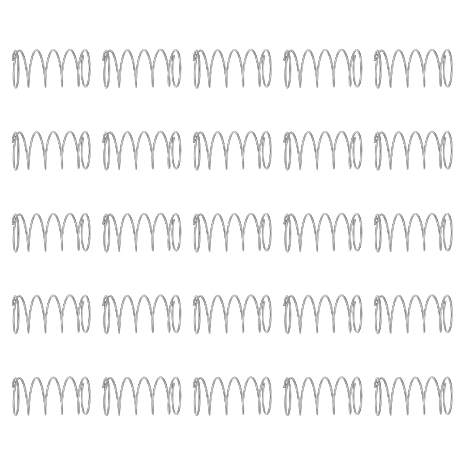 

20pcs Toilet Water Tank Push Button Springs 30Mm Stainless Steel Flush Button Spring Replacement Durable Tension Spring For