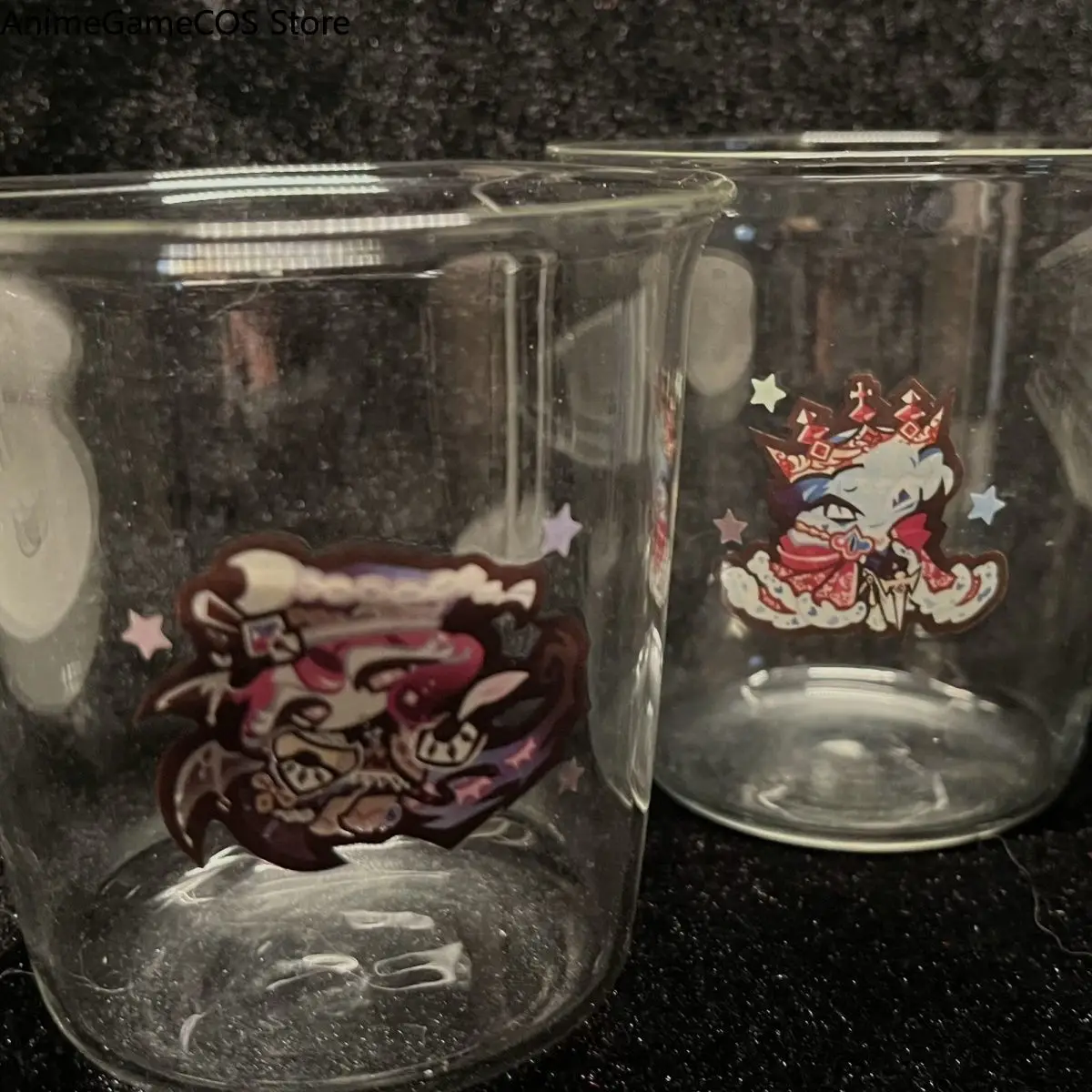 Cookie Run: Kingdom An Adlib Ending High‑Temperature‑Resistant Clear Glass Cup Clear Water Mug Home Drinkware Merch Fan Gift