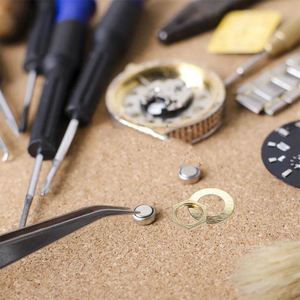 

20Pcs Clock Repair Parts Wall Clock Kits Quartz Fittings Nuts Washers DIY Craft Projects Replacement Replacement Part