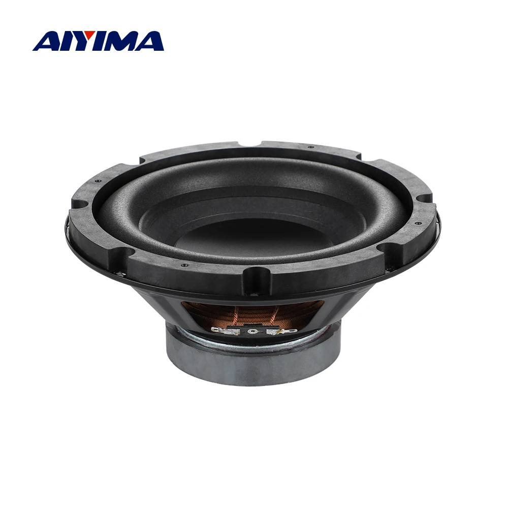 AIYIMA 8 Inch Subwoofer Speaker 4 Ohm 50W Sound Audio Speaker Home Theater Woofer Louderspeaker Driver