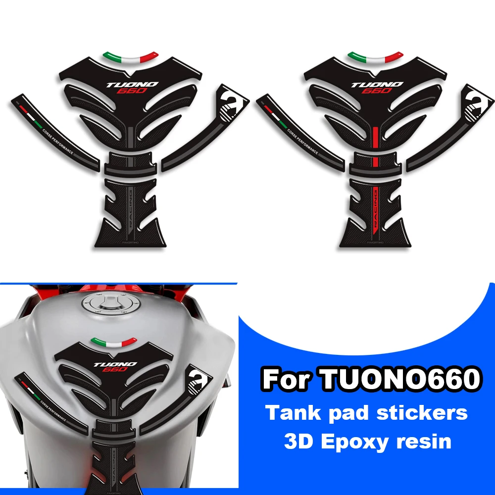 

Наклейки на крышку бака мотоцикла для Aprilia TUONO 660 TUONO 660, заводская накладка на бак, комплект для газа, мазута, колено, крыла, наклейки, протектор