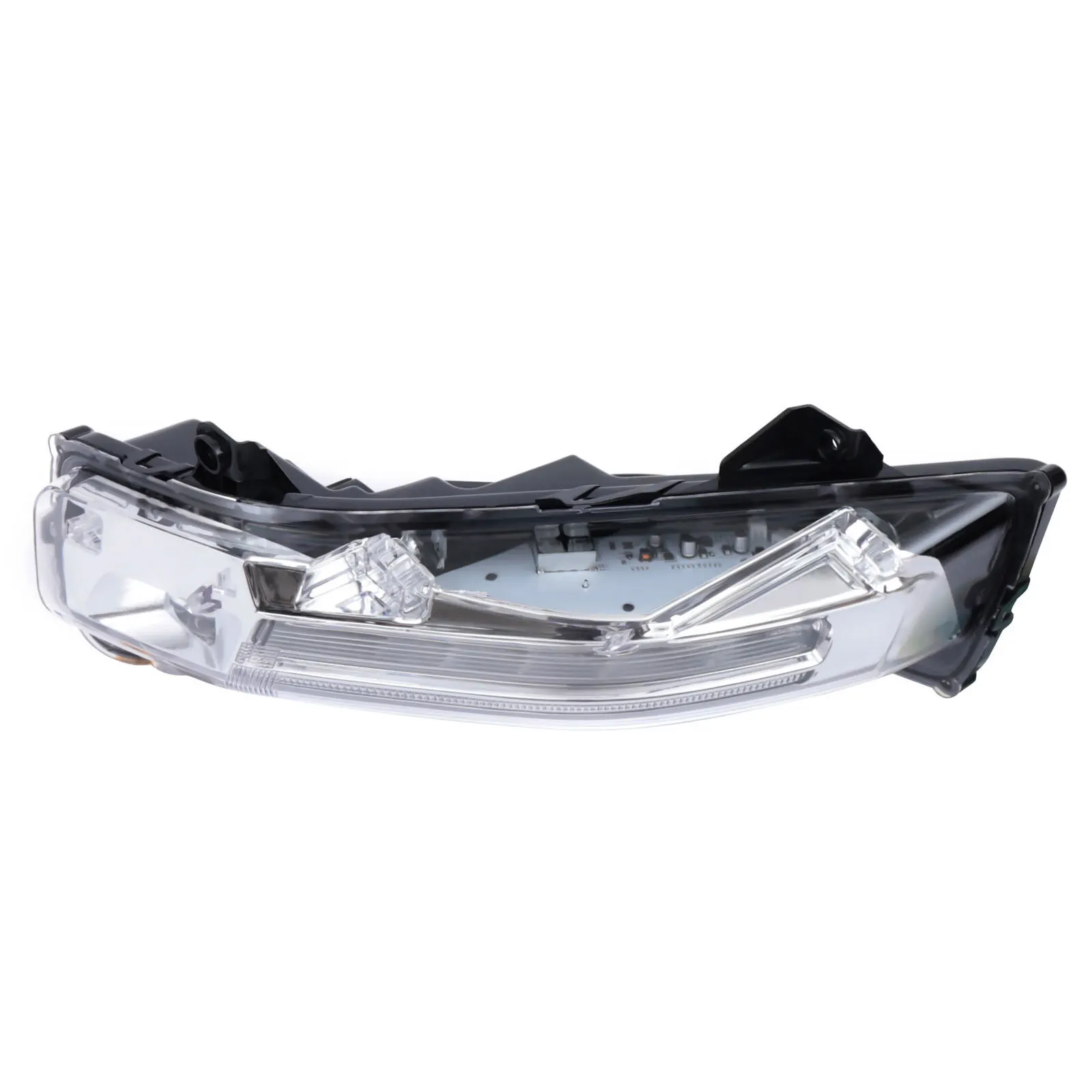 ل 2018-2020 فورد موستانج المصد الأيسر الضباب الخفيف LED DRL مع مصباح إشارة الانعطاف