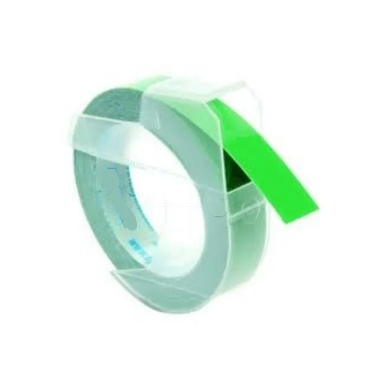 NCDS0898160 green compa Dymo Junior/Omega Nastro a relievo 3D-9MMx3M cartuchosonline.es