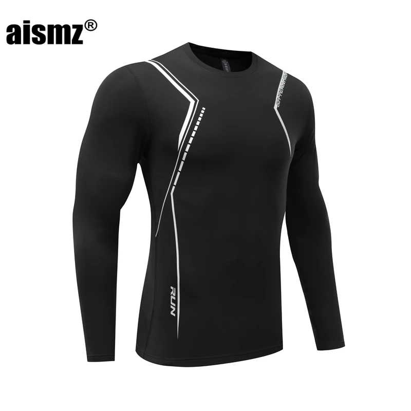 Aismz Winter Thermal Underwear Men & Baby Boy Warm Men's Undrewear Set Fleece Compression Quick Drying Second Skin Long Johns