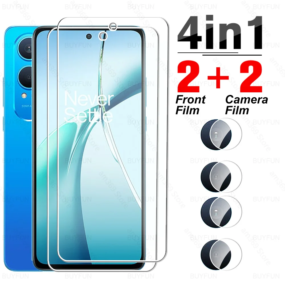 4 in 1 Protective Glass For OnePlus Nord CE4 Lite Tempered Glass One Plus NordCE4 Light 1+ CE 4 CE4Lite 5G Lens Screen Protector