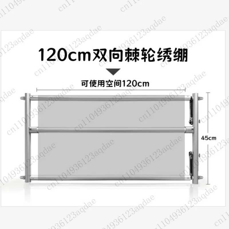 إطار متقاطع من سبائك الألومنيوم مع إطار عالي التحمل لآلية السقاطة ثنائية الاتجاه مع شريط تثبيت من القماش