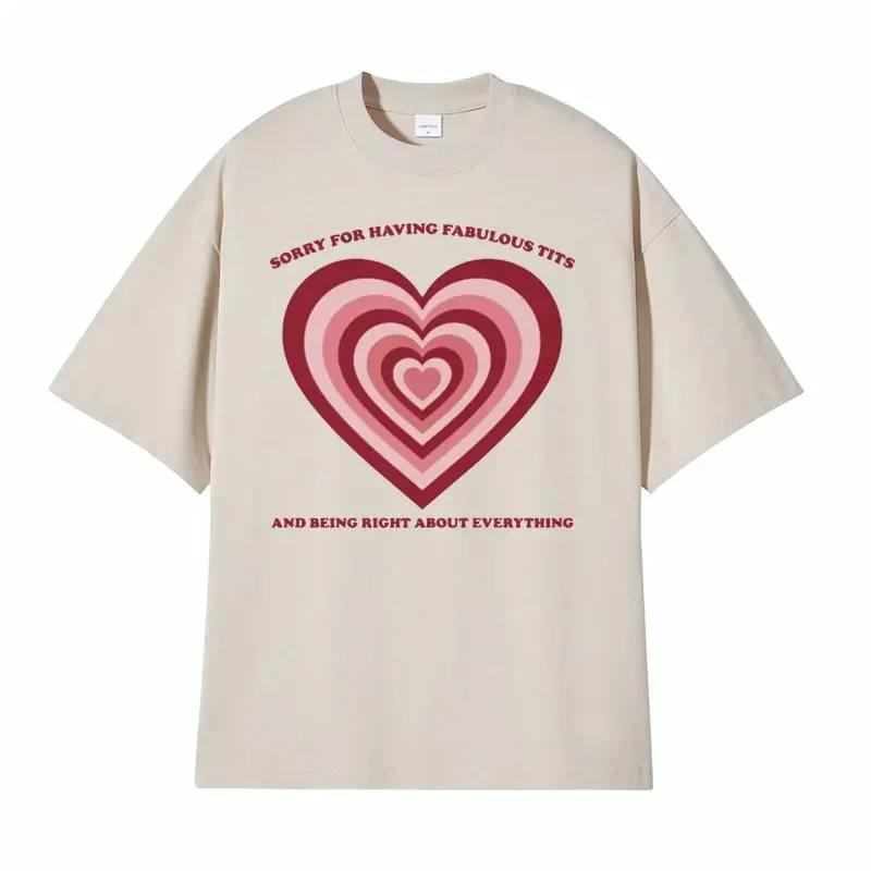 Забавная футболка, извините за потрясающую грудь, с мемом, футболка с надписью «быть правдой о всем», Мужская Женская Эстетическая футболка в стиле Харадзюку