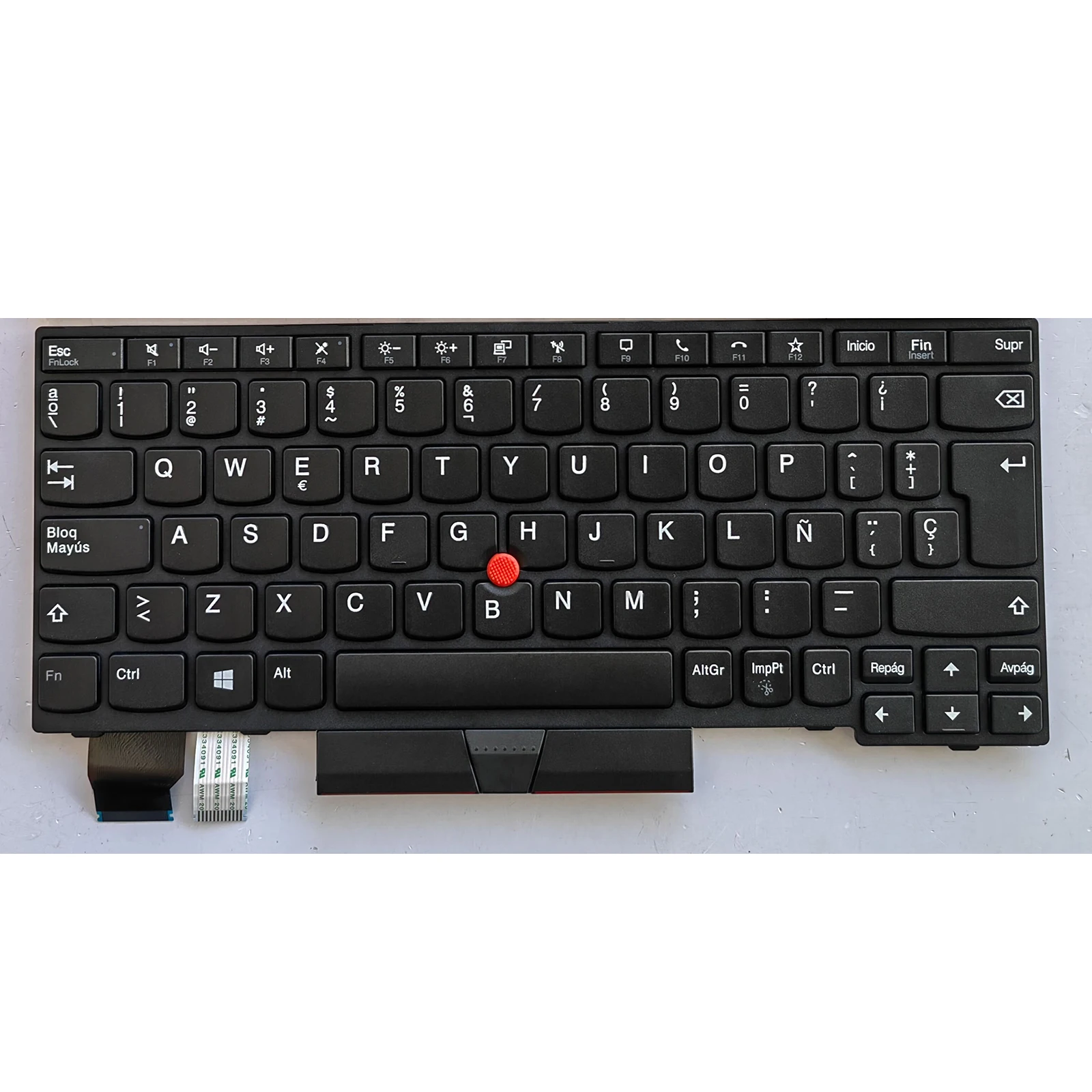 

SP Layout Notebook Keyboard No Backlight for Lenovo Thinkpad X13 Gen 1/L13 Gen 2/L13 Yoga Gen 2