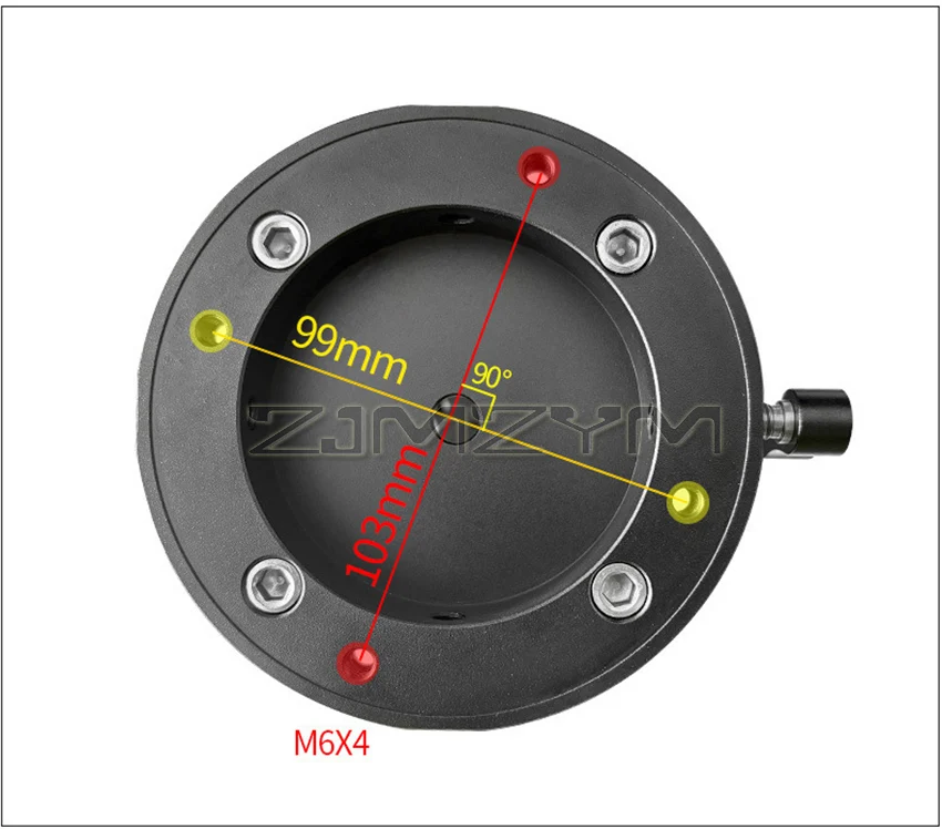 Schnell abnehmbares Höhenverstellgerät Xinda Harmonic Equatorial Meter – Schnelle Installation 200 250 300mm Anti-Beinkick-Schutz – Detail 7