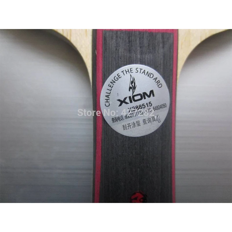 XIOM STRADIVARIUS table tennis blade 5+2 carbon ping pong blade racket hard fast attack with loop view 3