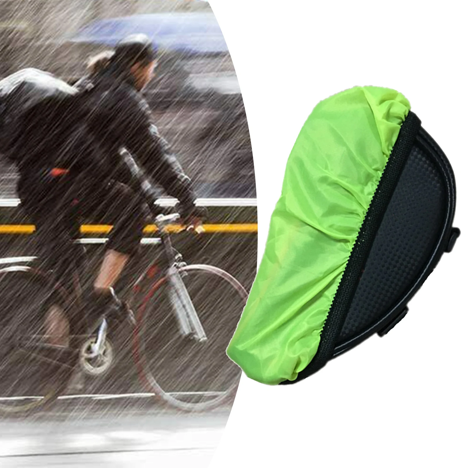 Bicycle Front Bag Rain Cover 27x14CM Lightweight Foldable Seat Tube Bags Dustproof Cover Bike Outdoor Riding Equipment Parts