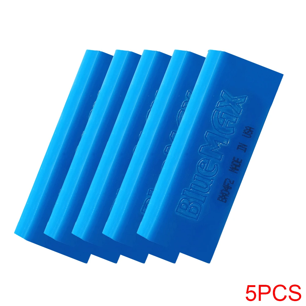 5PCS Bluemax Squeegee 13*5cm Rubber Scraper Auto Vinyl Wrap Window Tint Tool Window Cleaning Water Wiper Car Styling Tools B02