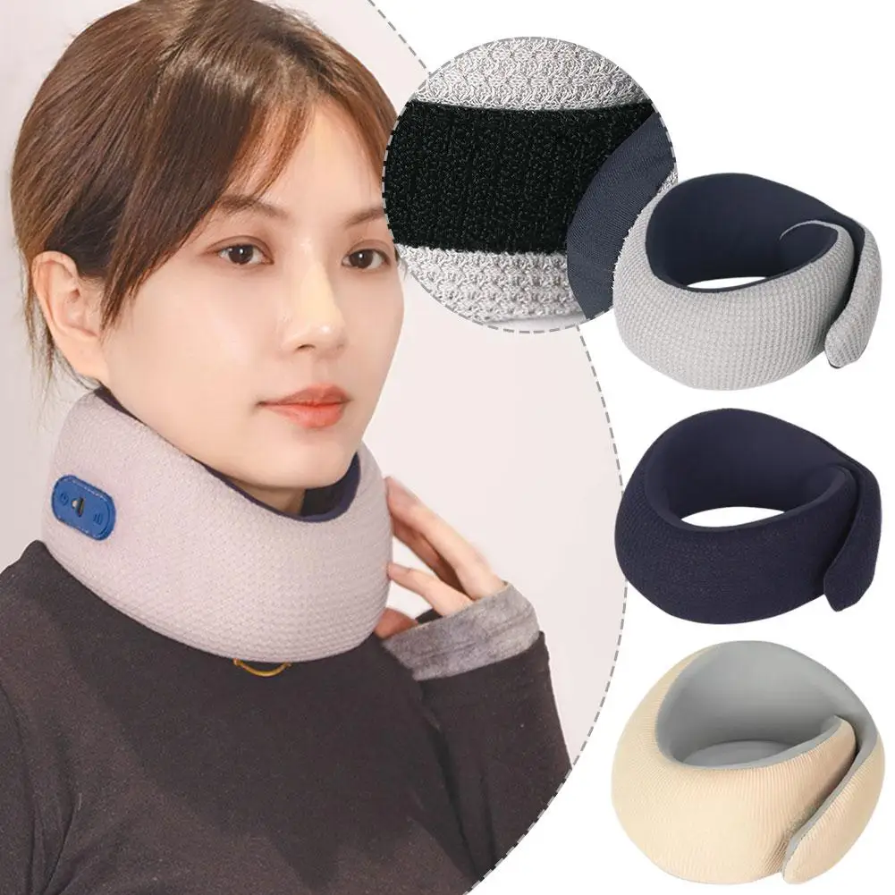 

Дорожная подушка для шеи Премиум-пена с эффектом памяти 360 Эргономичный дизайн Поддержка шейки матки Самолет Автомобиль Домашнее использование Портативный U-образный