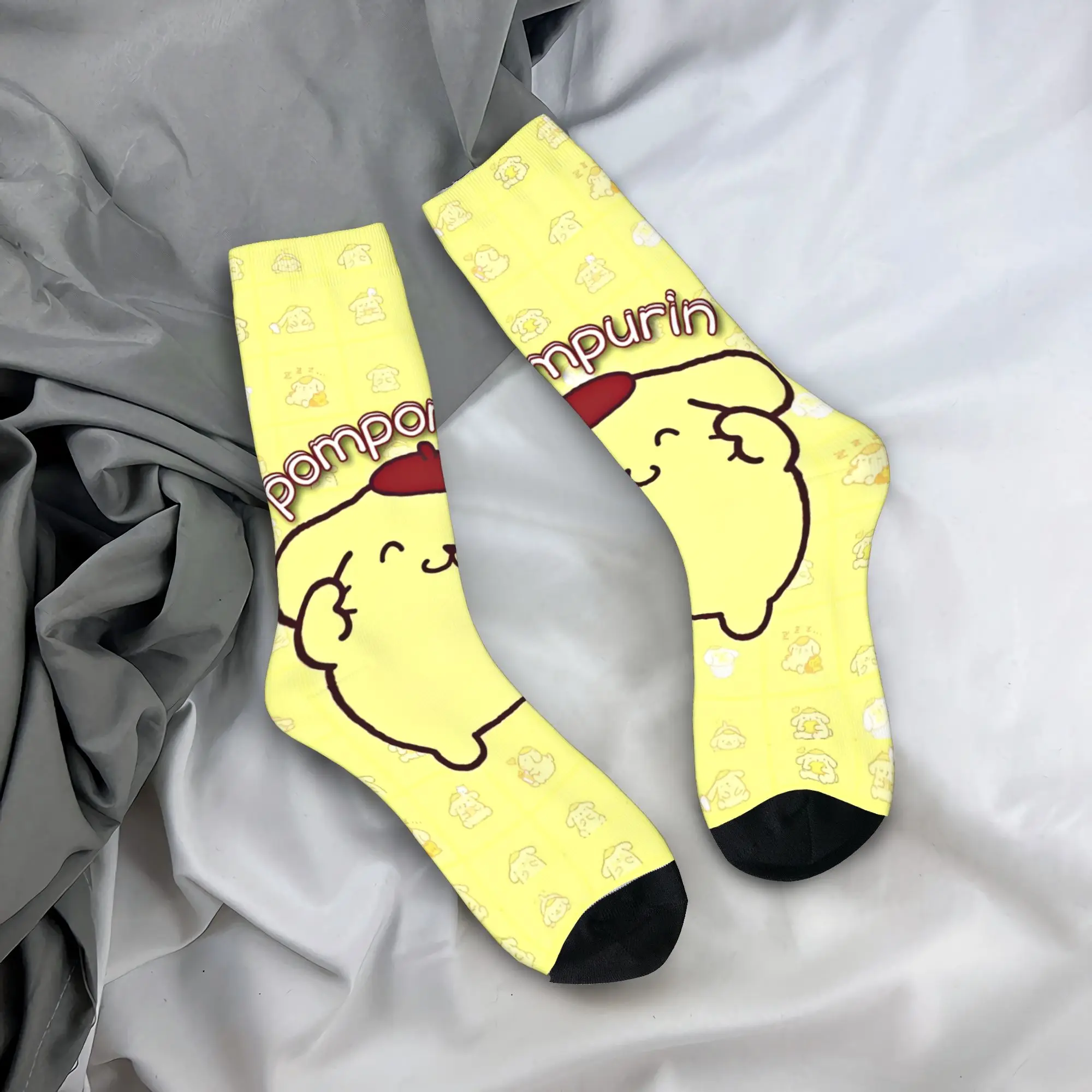 بوم بوم بورين الكرتون جوارب الرجال الجوارب لينة تنفس الترفيه الجوارب الشتاء في الهواء الطلق عدم الانزلاق نمط الجوارب هدية
