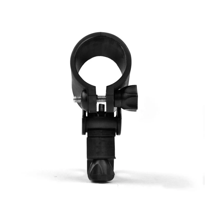 Black Cycling Handlebar Mount Light Holder Bike Flashlight LED Torch Clip Clamp Universal Bicycle Flashlight Holder Mount