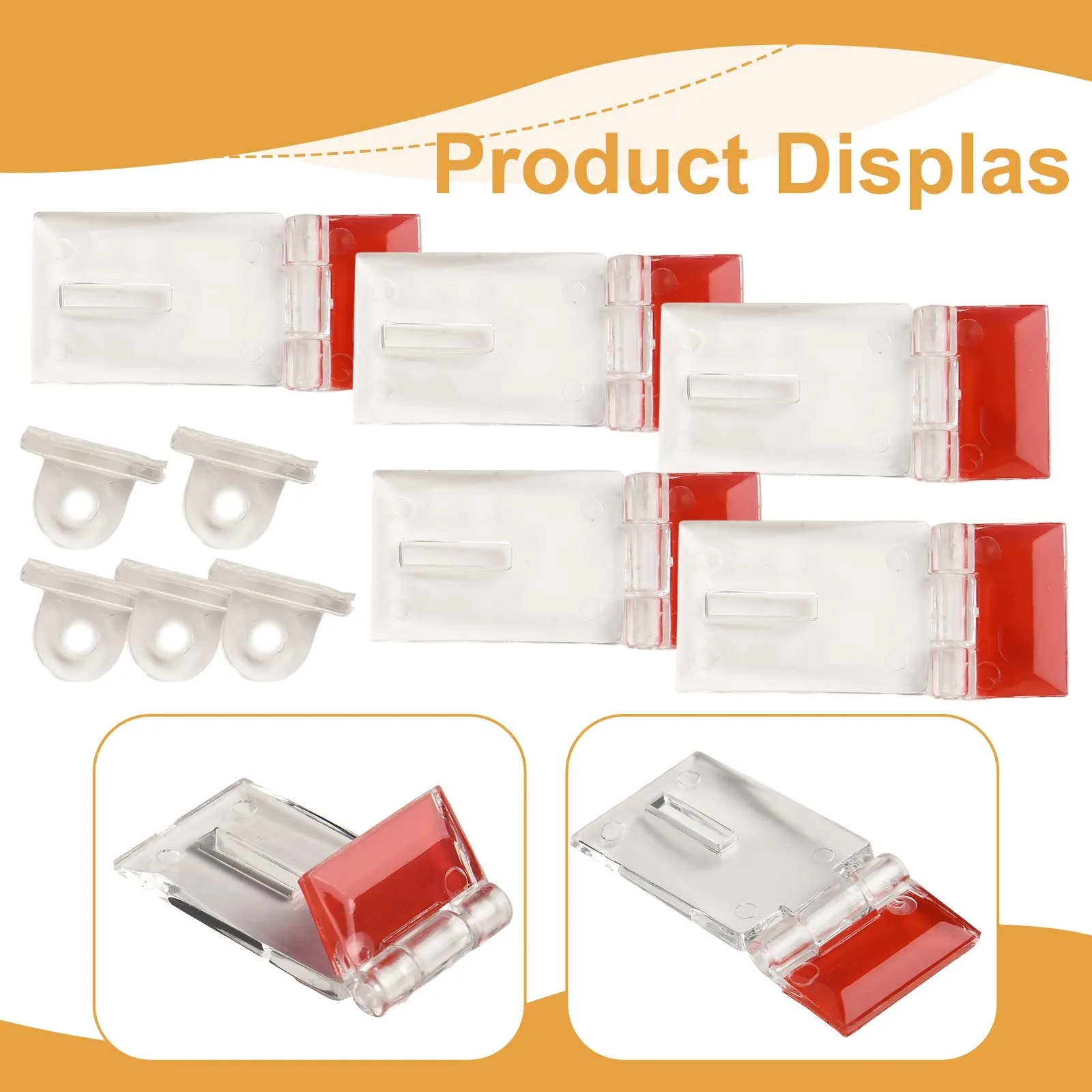 Continuous Hinges Transparent Hinges Easy To Install High-quality Acrylic Maximum Durability Not Easy To Break