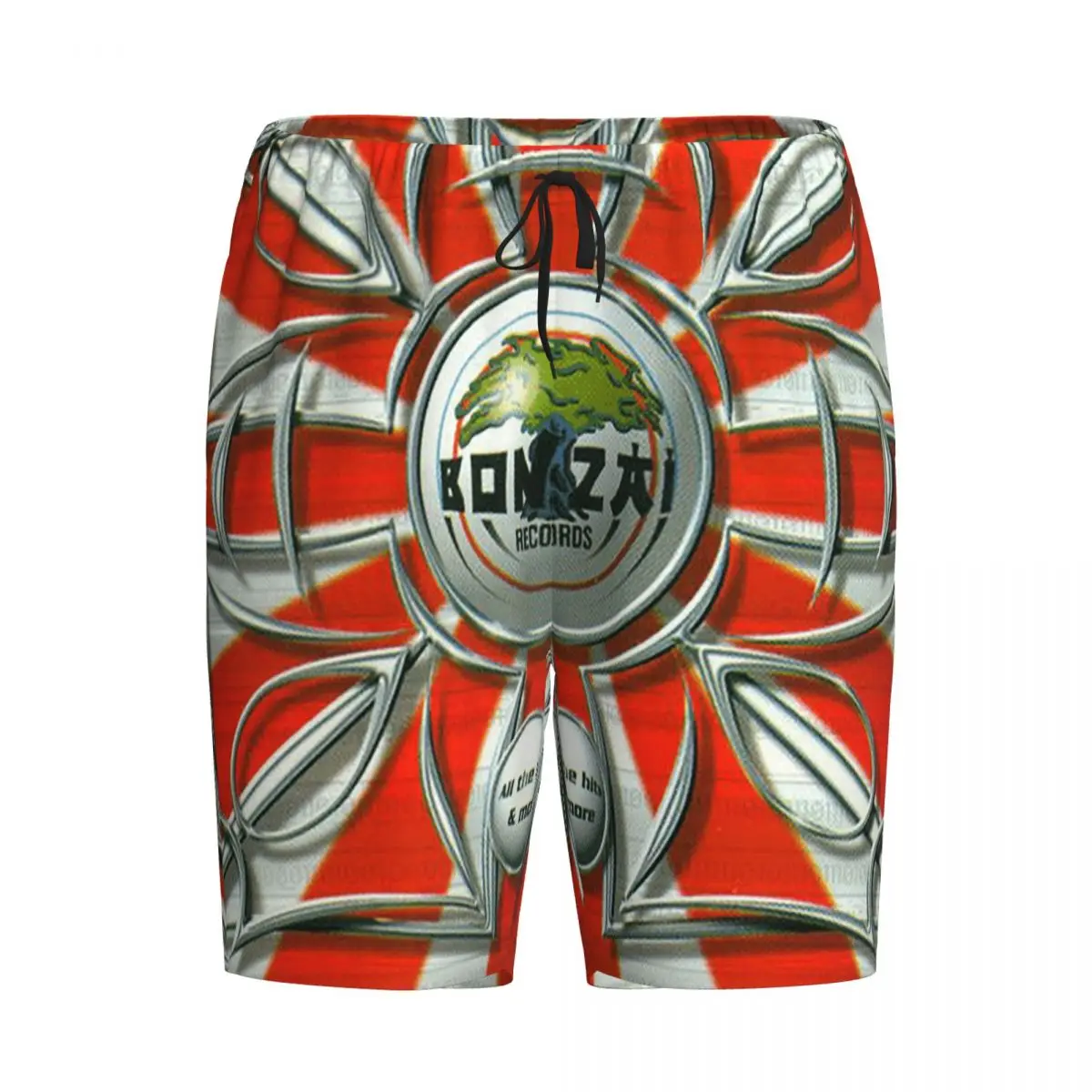 

Custom Bonzai Records Shorts Sleeping Pants Men Pajama Pants Lounge Sleep Sleepwear Bottoms