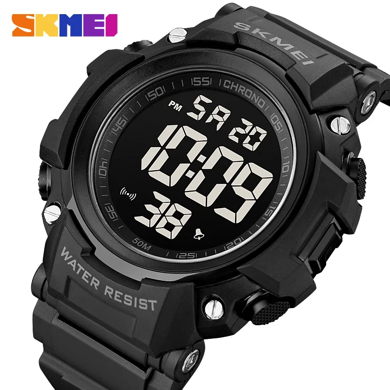 SKMEI Men's watches Outdoor Sport Watch Mens Multifunction Stopwatch Back Light Digital 50M Wristwatch Waterproof Alarm Clock