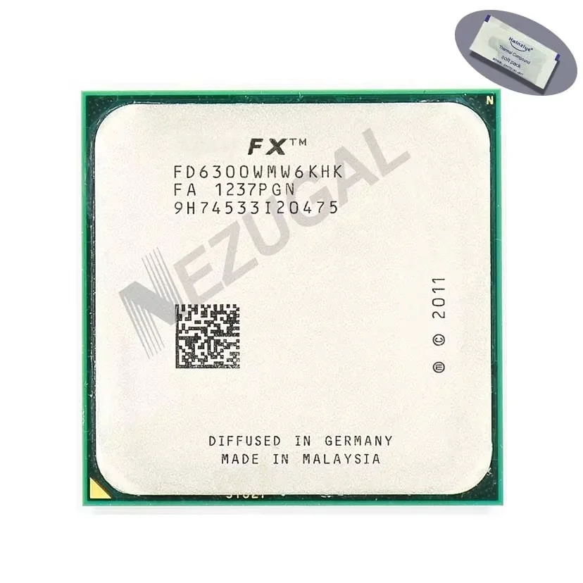 

FX-6300 FX 6300 FD6300WMW6KHK FD6300WMHKBOX 3.5 Ghz Six Core 6M 95W AM3+ CPU processor