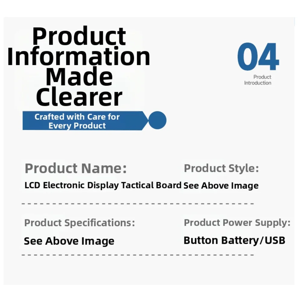 

Multi Sport Strategy Board with LCD and Magnetic Stickers for Soccer Basketball Badminton and Other Team Sports Coaching