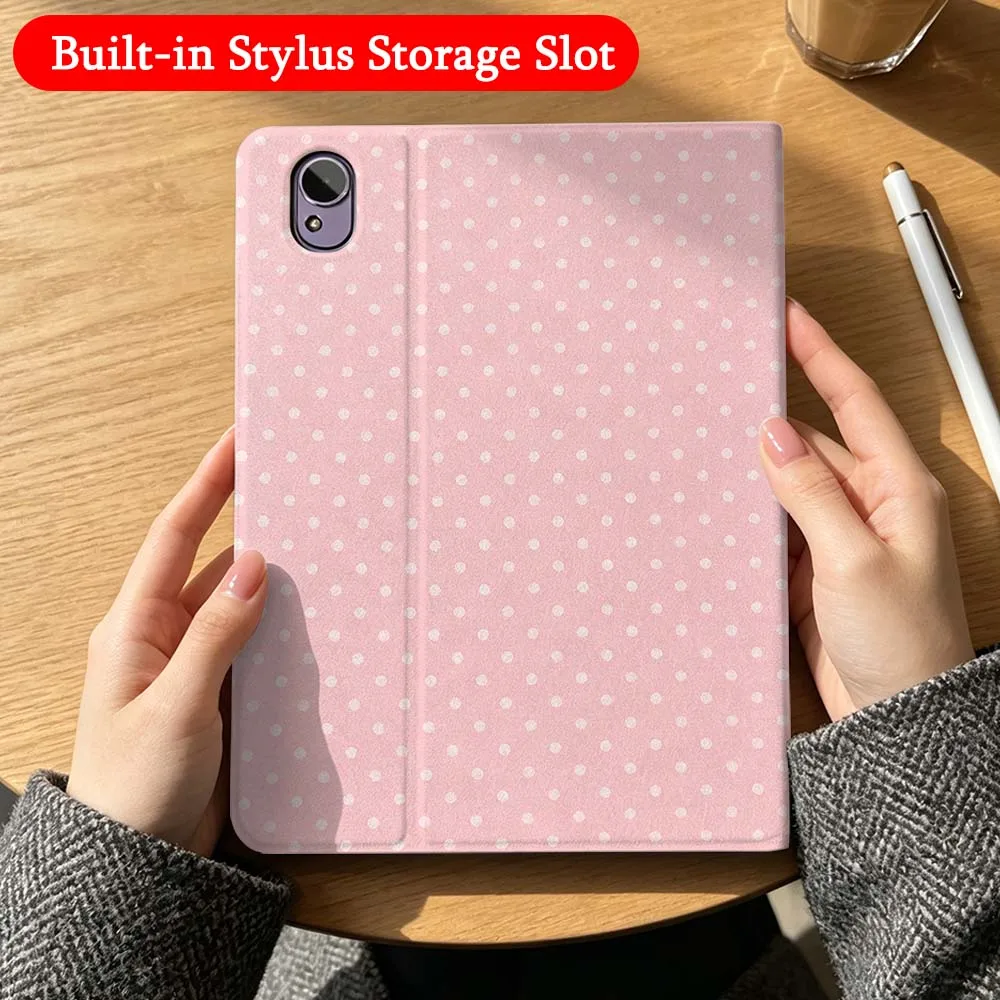 

Creative Striped Dots Case For Huawei Matepad M6 10.8 11 11.5S Pro Air SE Honor Tab 8 9 10 V9 X8 X9 X10 Magic Pad GT 2 3 Tablet