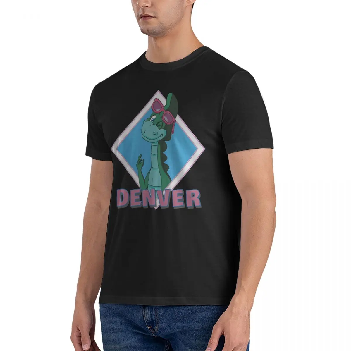 Sign T Shirts for Men Pure Cotton Casual T-Shirt Crewneck D-Denver Tees Short Sleeve Clothing Gift Idea