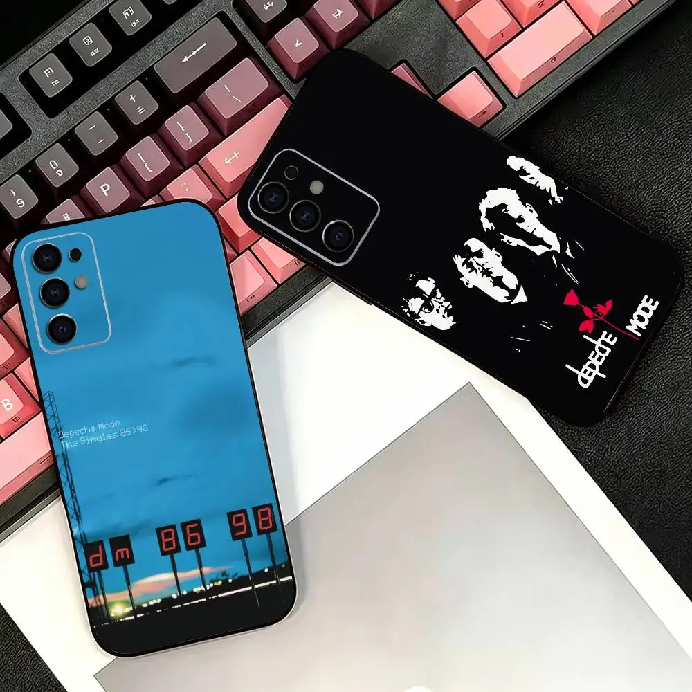 Hot Violator D-Depeche Modes DM Soft Black Phone Case for Samsung S26,25,24,21,22,21,20,10,9,8,7,6Ultra,Plus,Fe, Lite