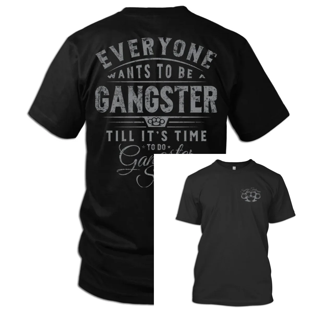 2026 Gangster – Savage Tacticians Ventilación de escape para refrigeración, adecuada para ropa deportiva