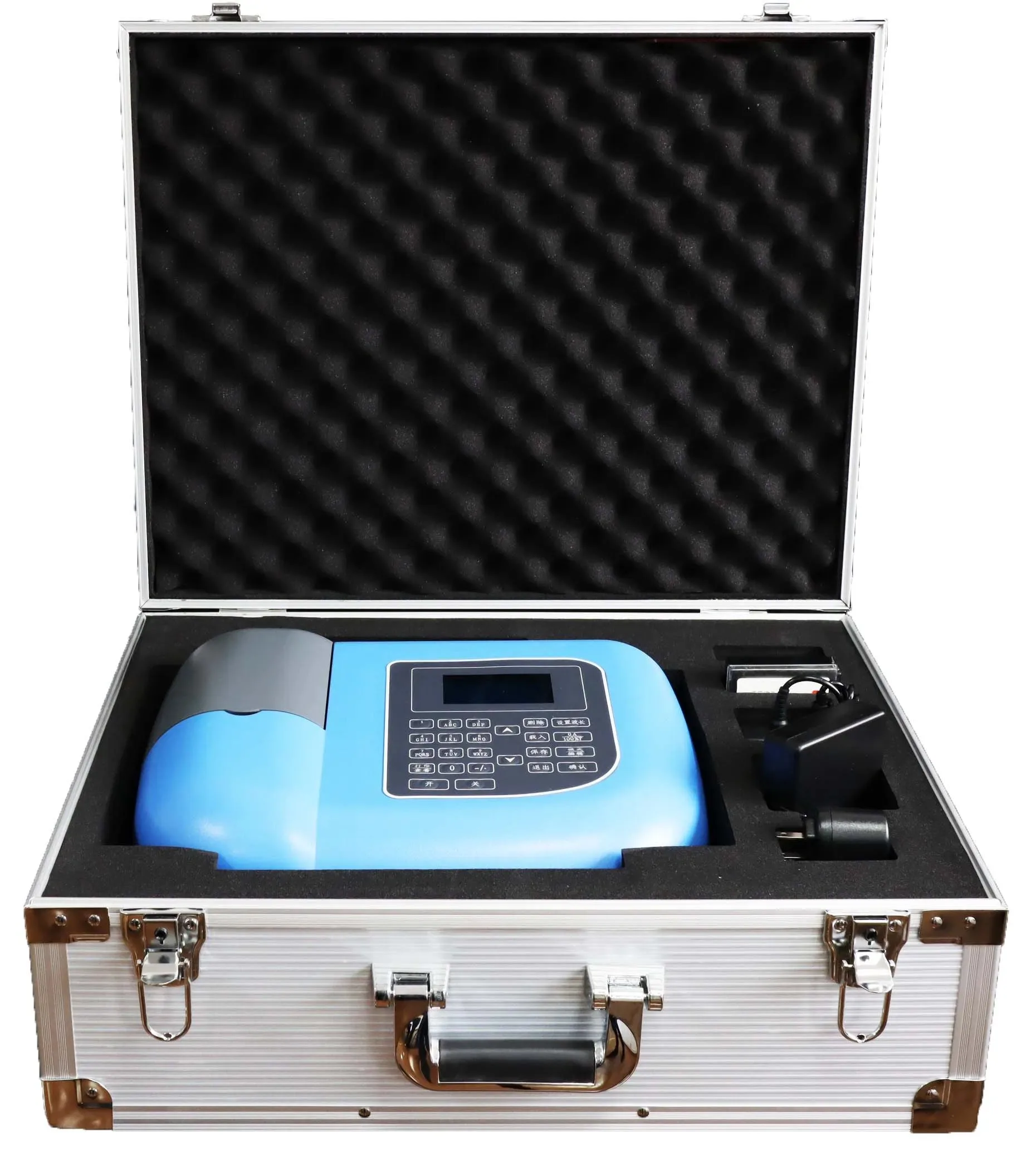 new Portable Visible Spectrophotometer V1600, Field Testing, Quantitative Analysis, Standard Curve, Auto Calibration