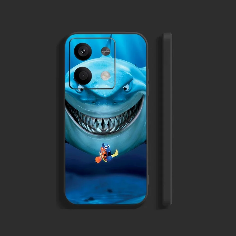 F-Finding Dory Phone Case For Xiaomi 11 Redmi Note 11 5G 8T 9A 9 10T Note8Pro Note9 12SUltra Black Case