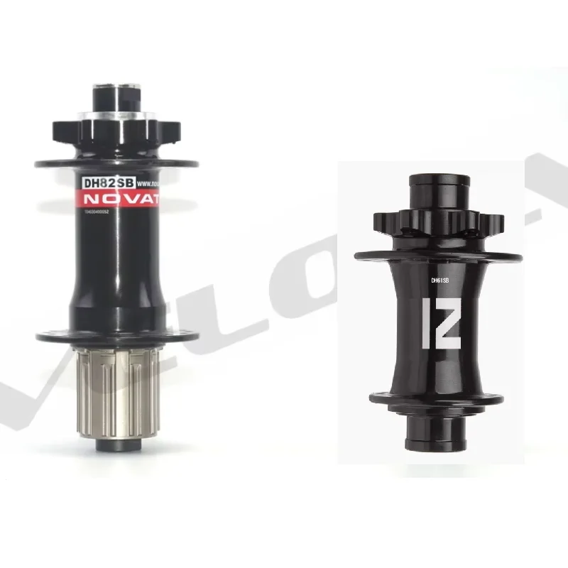 Ступицы Novatec DH61SB DH82SB MTB, передние 20x110, задние ступицы DH 12x150, 12x157 со сквозной осью, ступицы дискового тормоза с отверстием вниз, 32 отверстия
