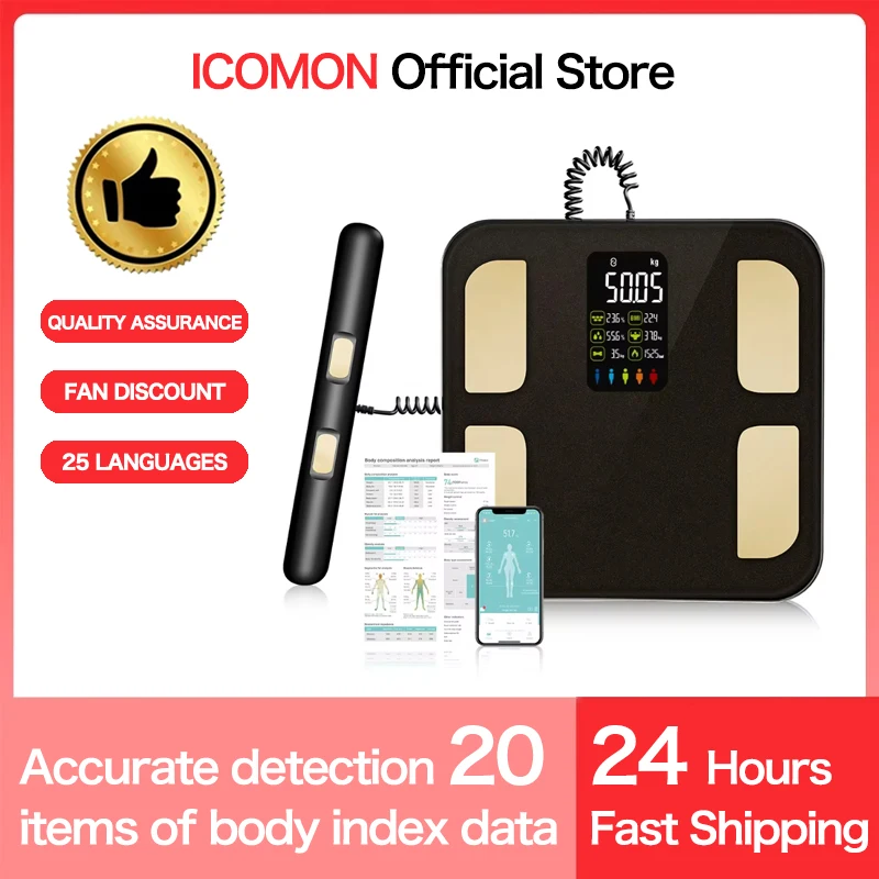 Smart Bioimpedance Scale 2023 New Smart Body Composition Scale Digital Scale Body Fat Weight Scale Balance Bioimpedance Scale