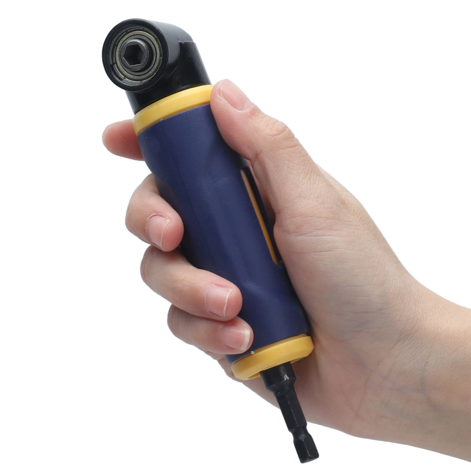 Rechtwinkliger Bohraufsatz, kompakt, kabellos, professioneller 90-Grad-Verlängerungstreiber, leistungsstarker Magnet für Holzbearbeitungswerkzeuge