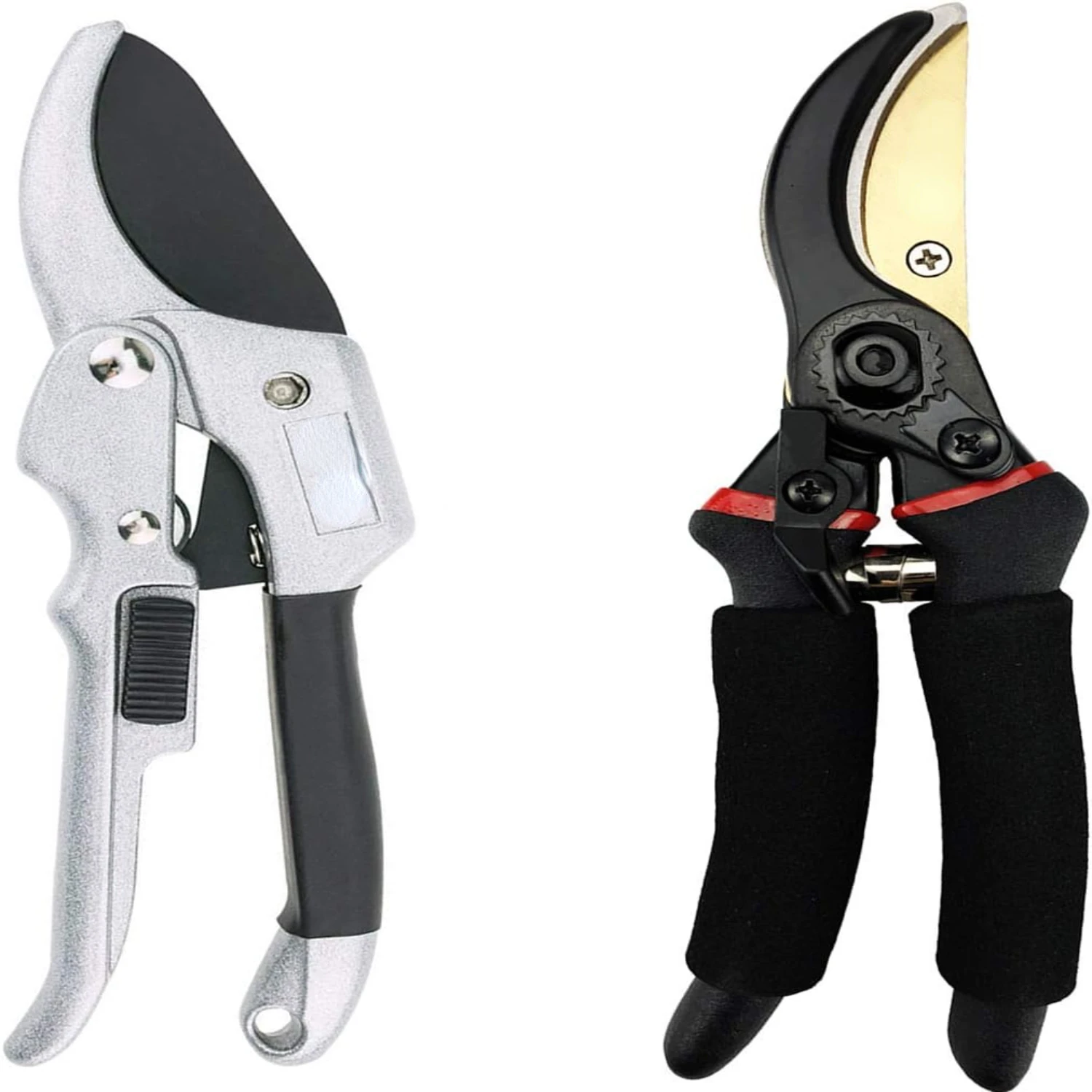

Sharp and Durable Professional Grade 8" Steel Blade Bypass Pruning Shears (GPPS-1003) -5 Pruning Shears (GPPS-1001), High-Qualit